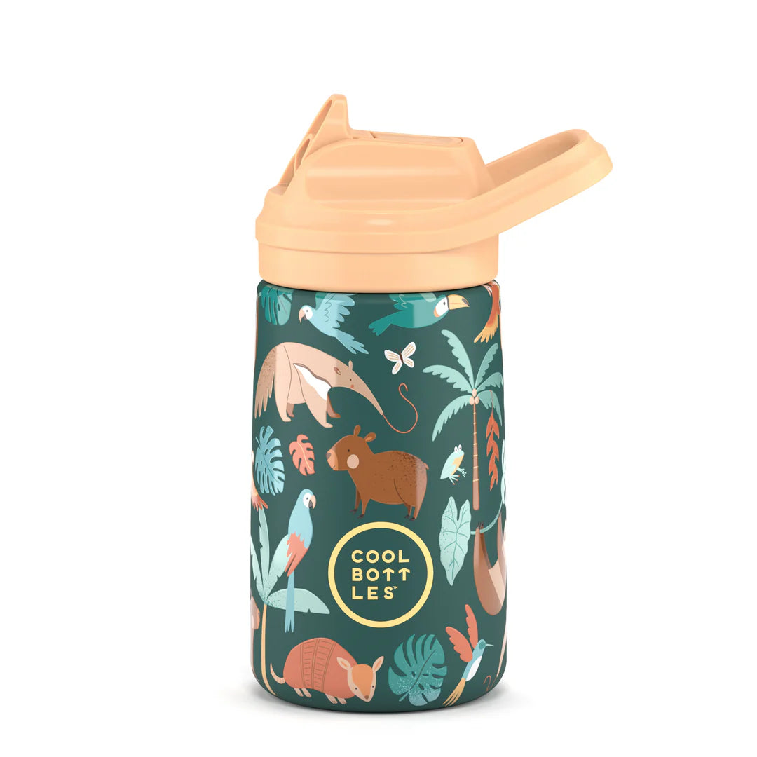 Botella térmica 350ml Cool Bottles - Kiddies Rainforest Refuge
