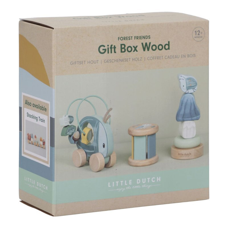 Caja regalo de madera Little Dutch - Forest Friends