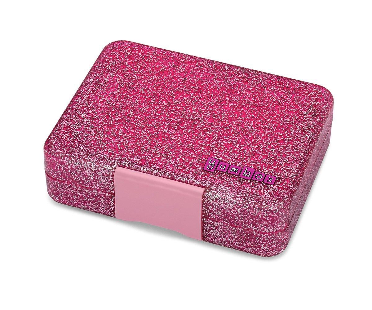 Fiambrera Yumbox Snack Glitter Pink