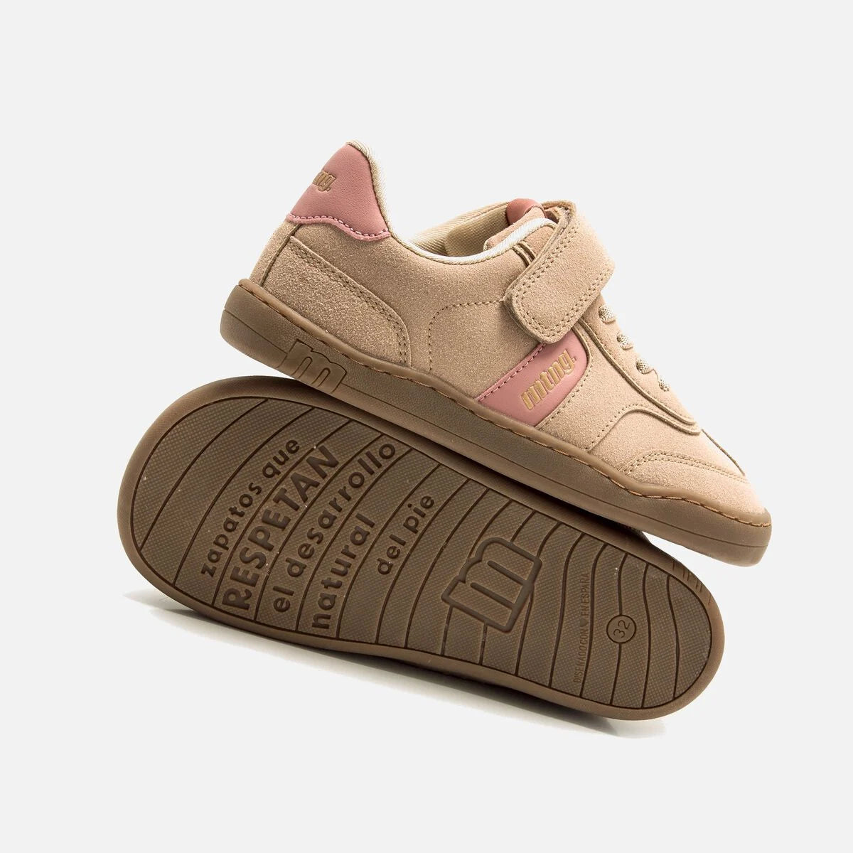 Deportivas Kids Mustang - Free Beige