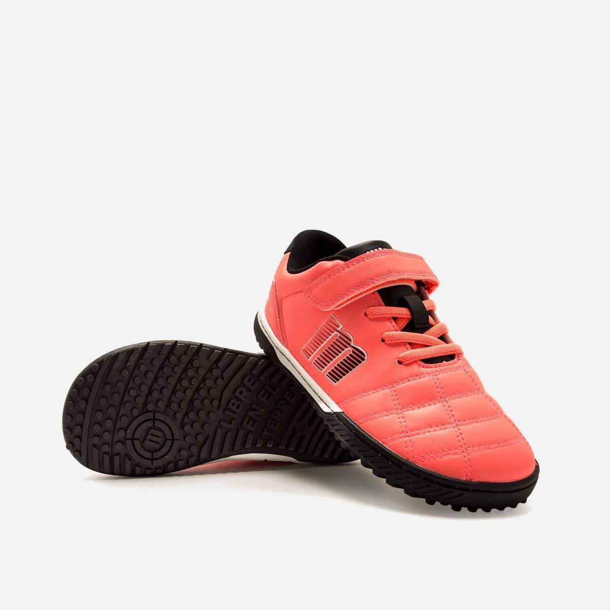 Botas de fútbol Mustang - Multitacos Coral
