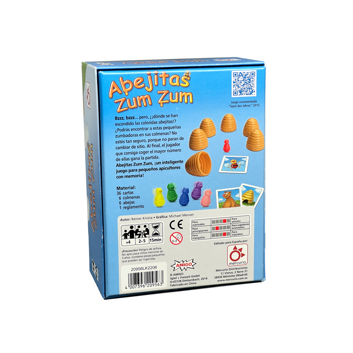 Juego de memoria Abejitas Zum Zum - Mercurio