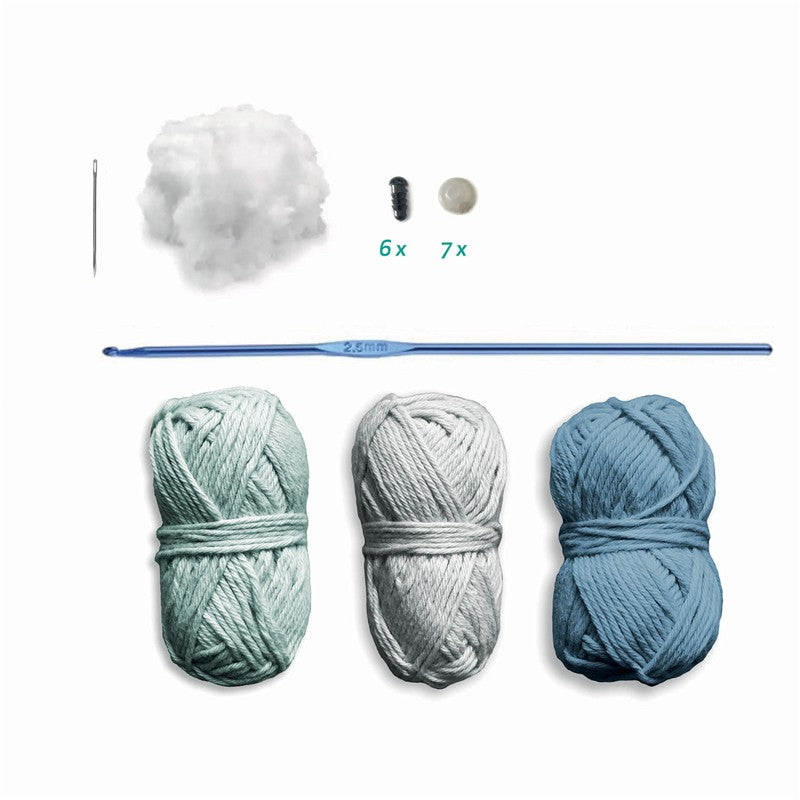 Set amigurumi Sycomore - Animales marinos