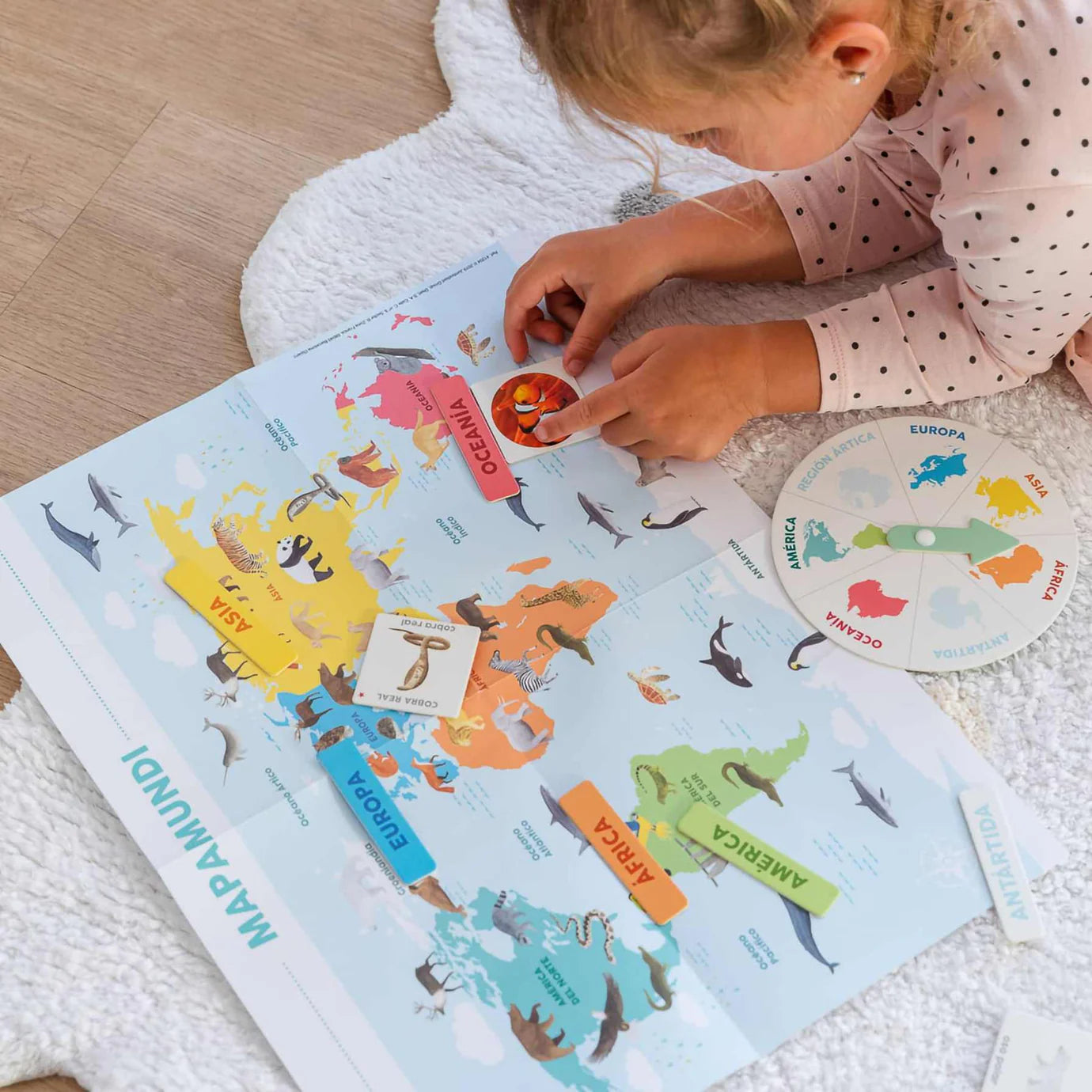 Juego Aprendo en positivo los animales - Diset