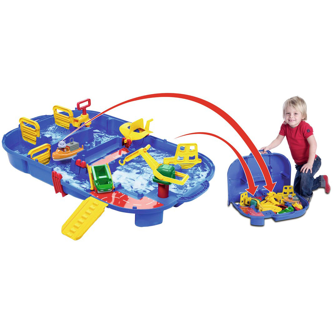 Juego acuático circular AquaPlay LockBox Waterway