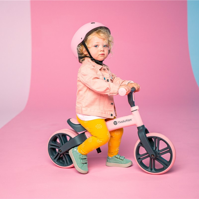 Bici sin pedales Yvolution Yvelo Junior Rosa