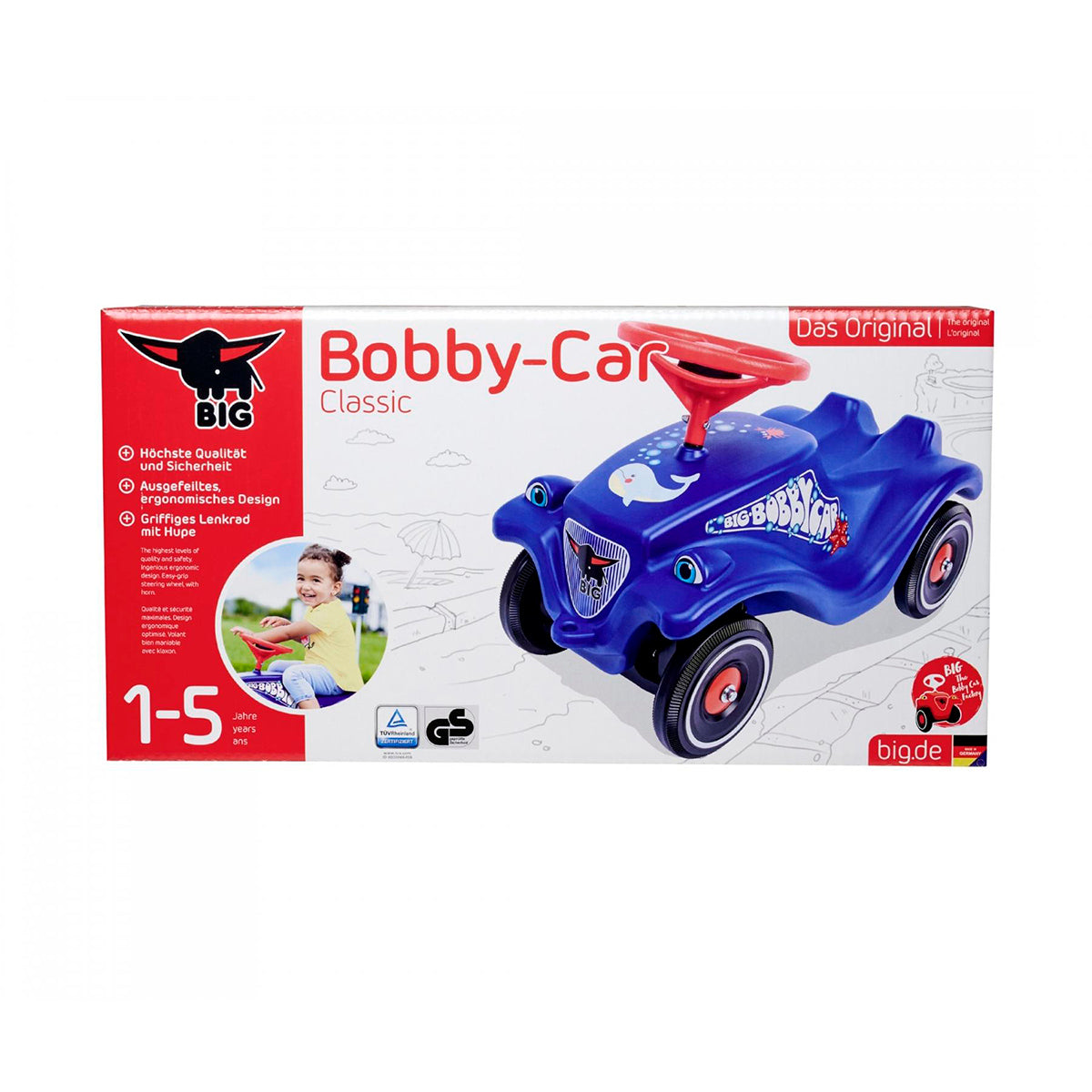 Correpasillos Car Classic Océano - Big Bobby Car