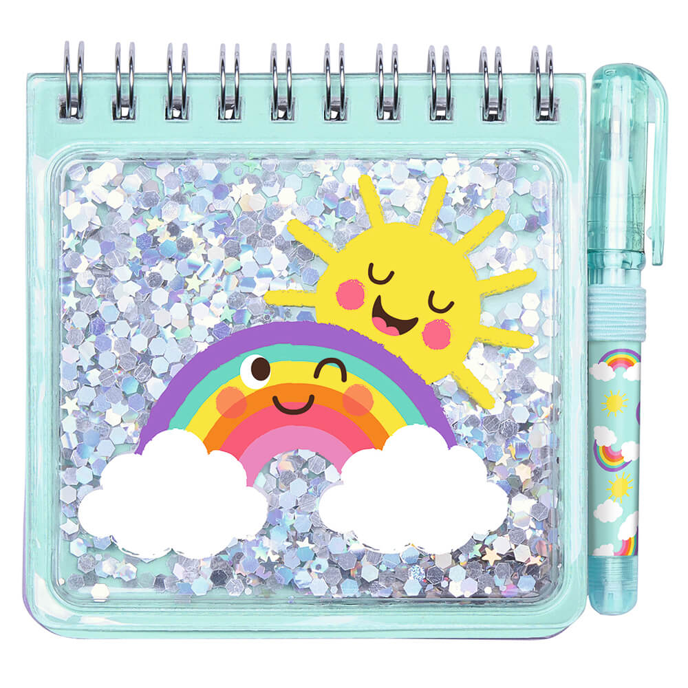 Bloc de Notas brillante Be Happy Arcoíris - Moses