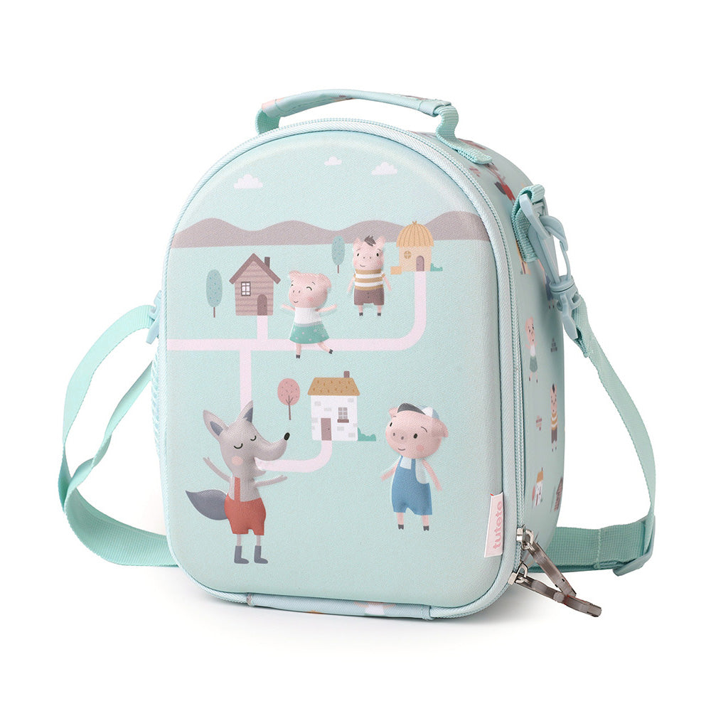 Bolsa merienda térmica 3D Tutete The Three Little Pigs