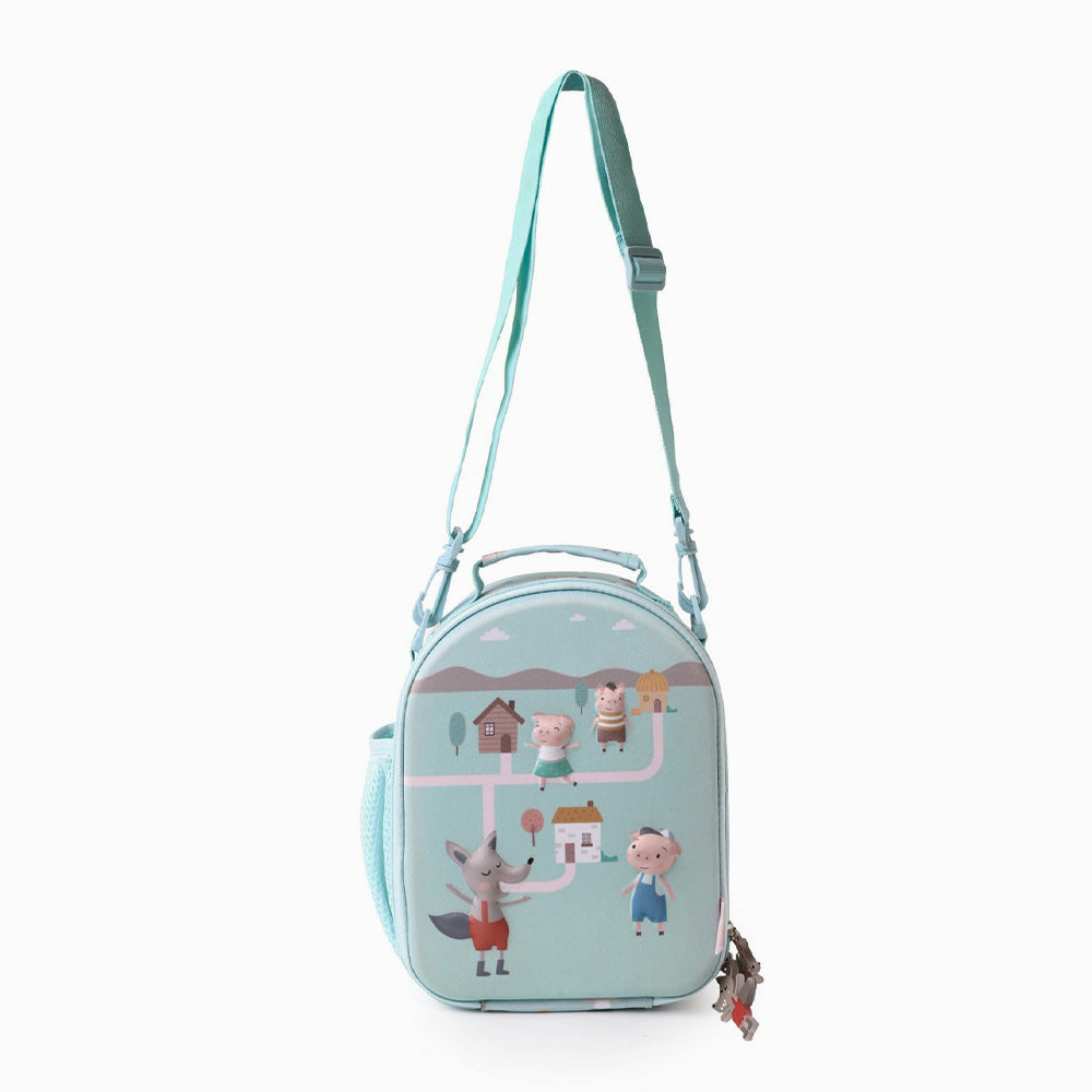 Bolsa merienda térmica 3D Tutete The Three Little Pigs