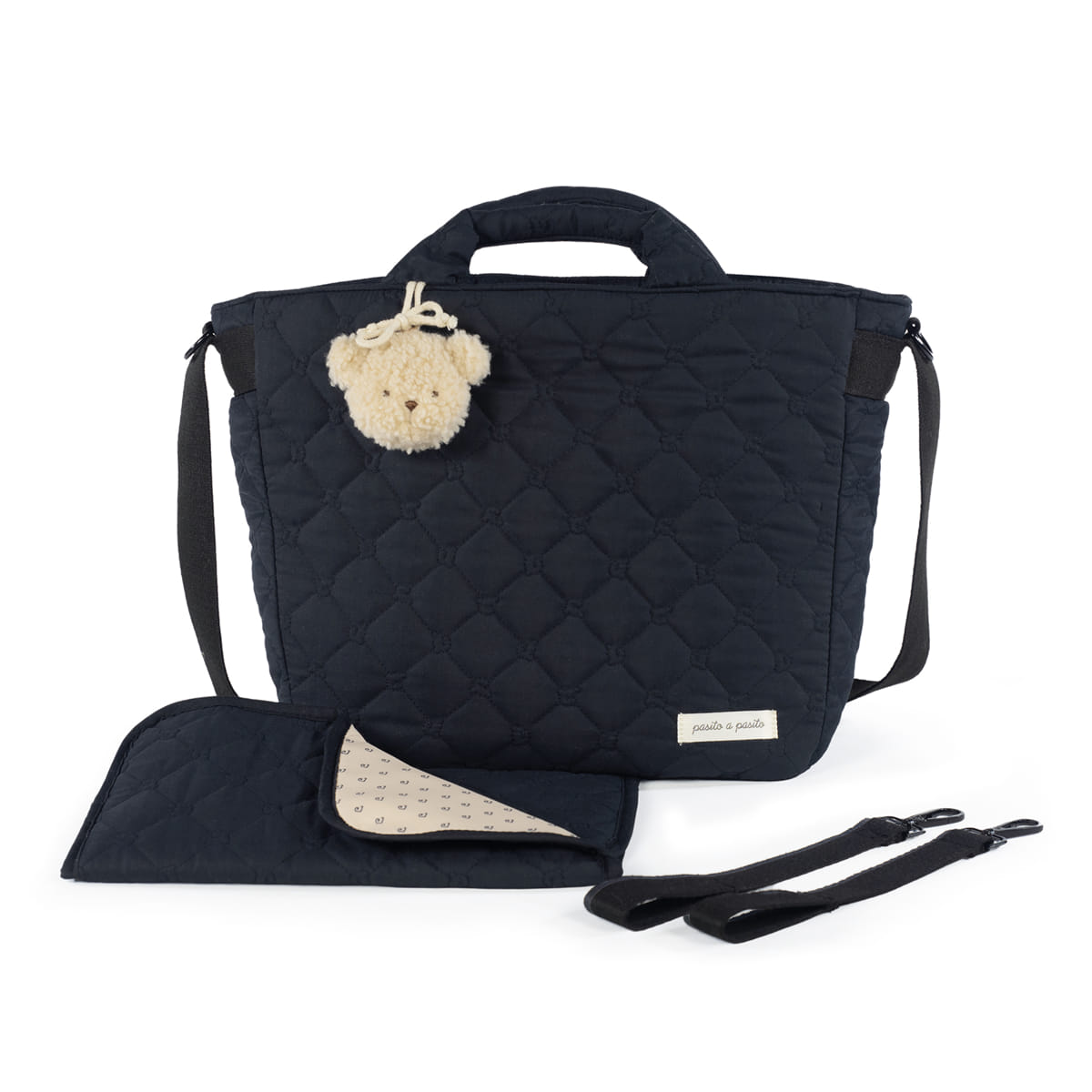 Bolsa canastilla Pasito a Pasito - Paddington Negro