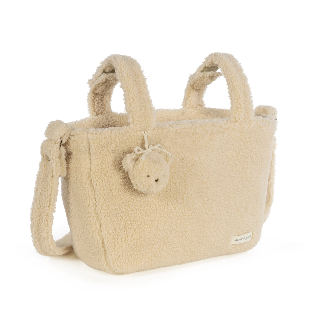 Bolsa canastilla Pasito a Pasito - Teddy Paddington Beige