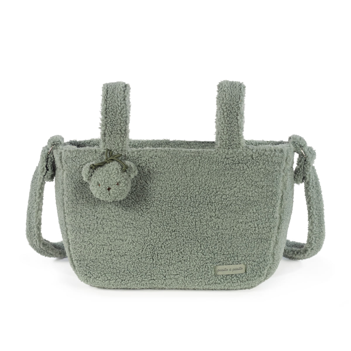 Bolsa canastilla Pasito a Pasito - Teddy Paddington Verde