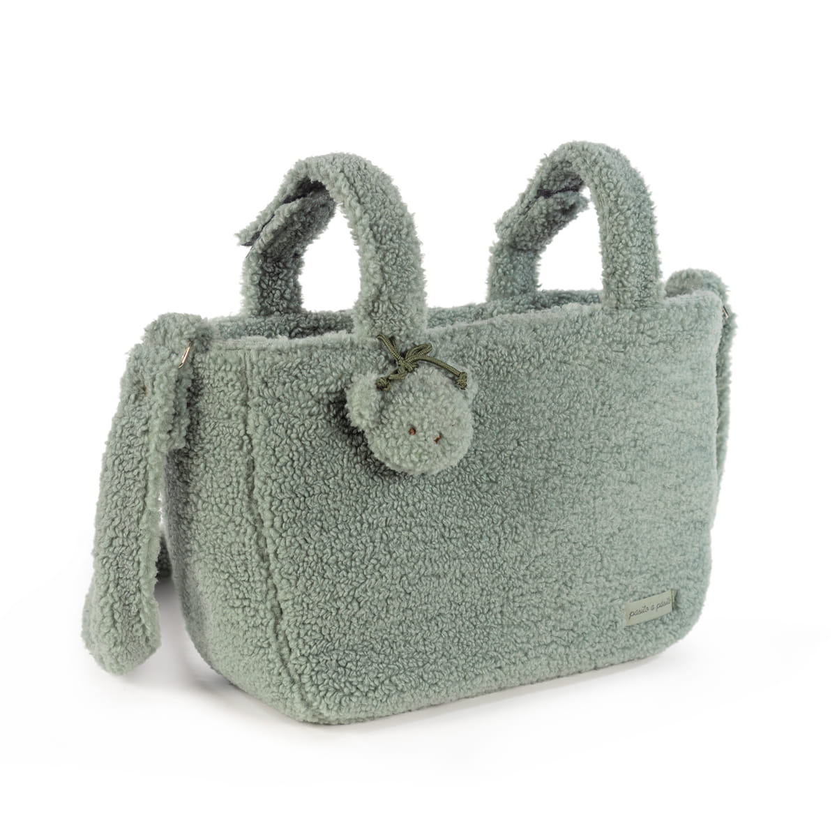 Bolsa canastilla Pasito a Pasito - Teddy Paddington Verde