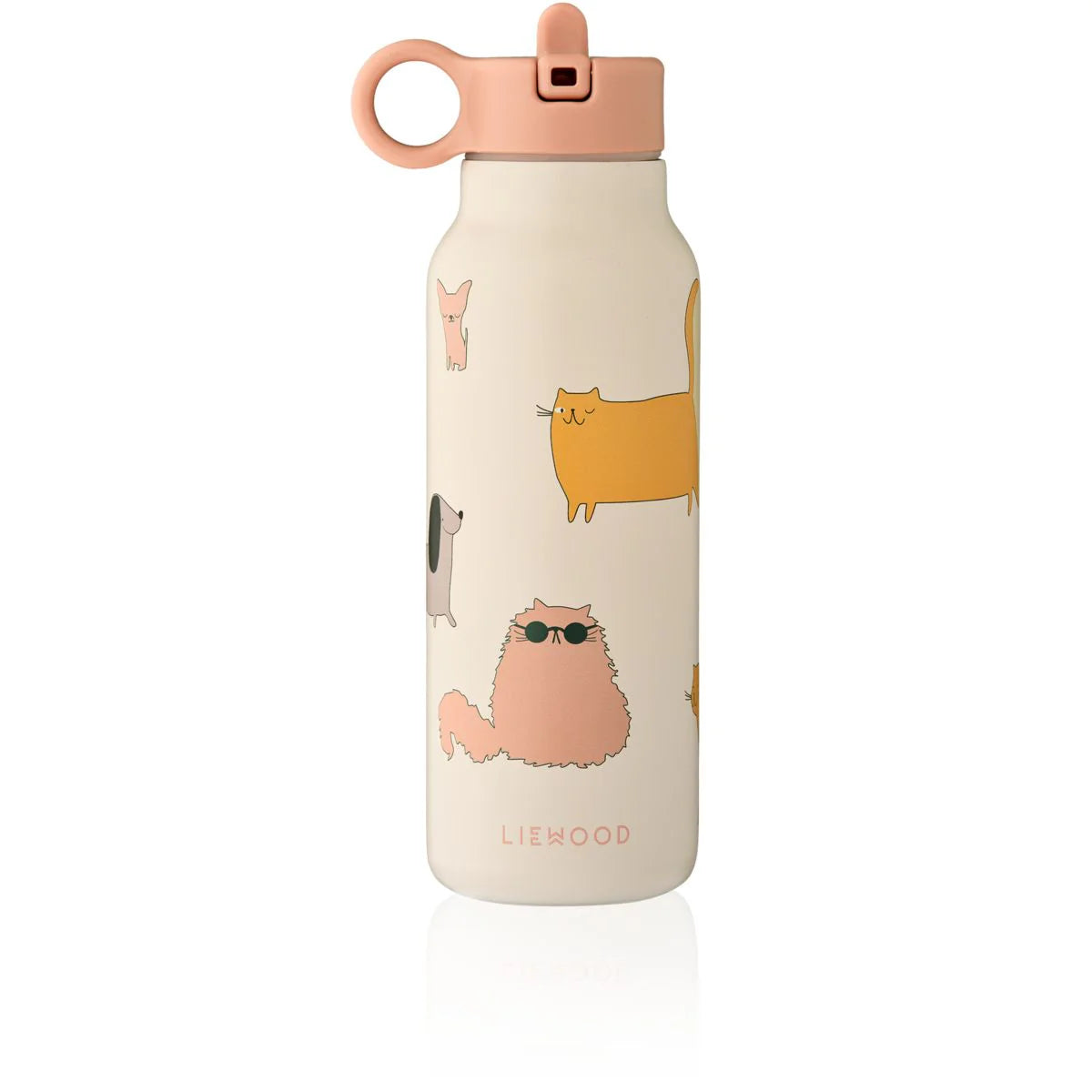 Botella acero inox 350ml Liewood Cats and Dogs / Sandy