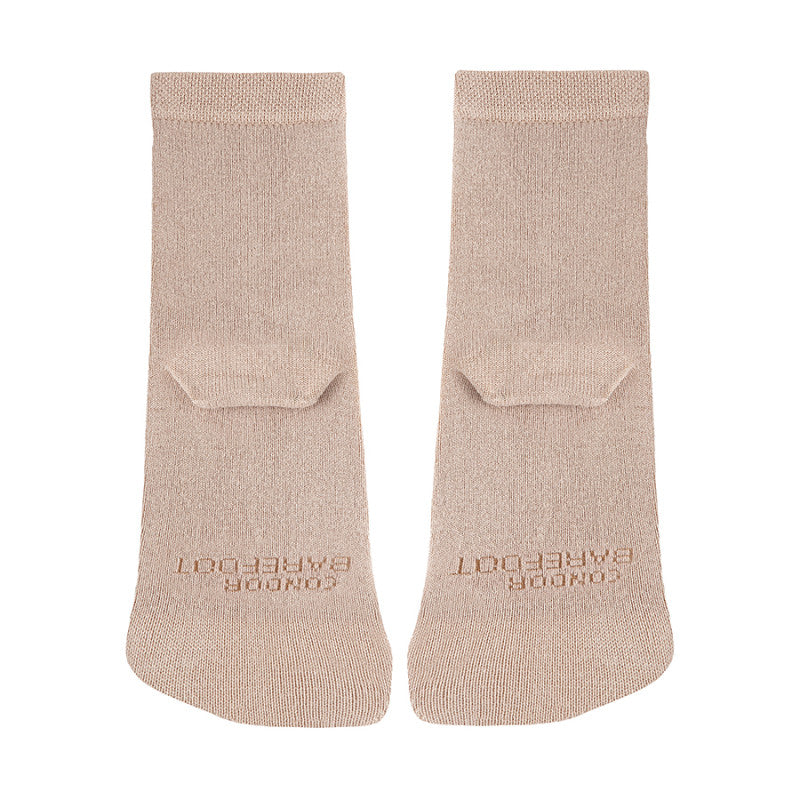 Calcetines Barefoot Cóndor - cortos de bambú Almendra