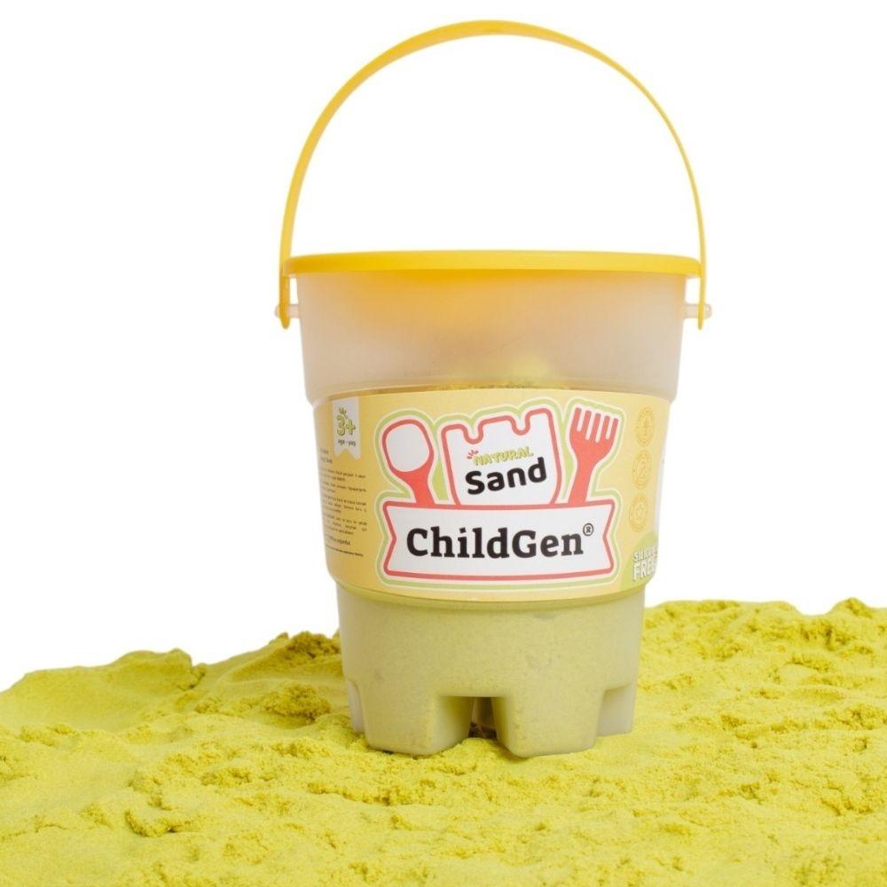 Arena Cinética 500gr ChildGen - Amarillo