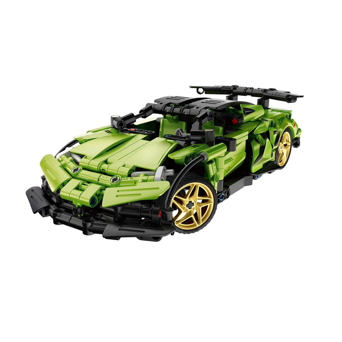 Set de construcción Coche verde radio control - 429 piezas iMMaster