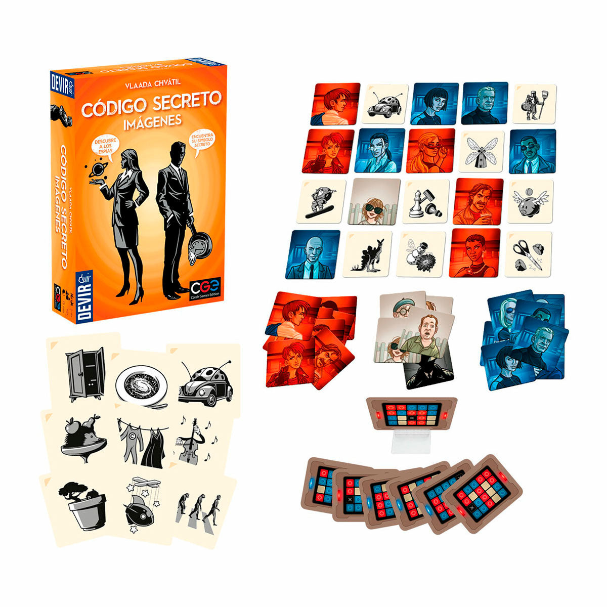 Juego de mesa Código Secreto: Imágenes - Devir