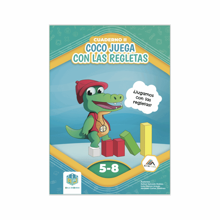 Cuaderno, Coco juega con las regletas vol.2 - Átomo