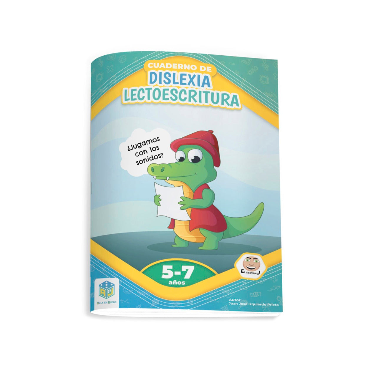 Cuaderno de dislexia y lectoescritura ¿jugamos con los sentidos? 5-7 años - Átomo