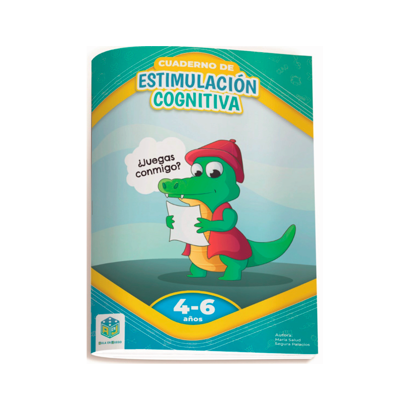 Cuaderno de estimulación cognitiva ¿juegas conmigo? 4-6 años - Átomo