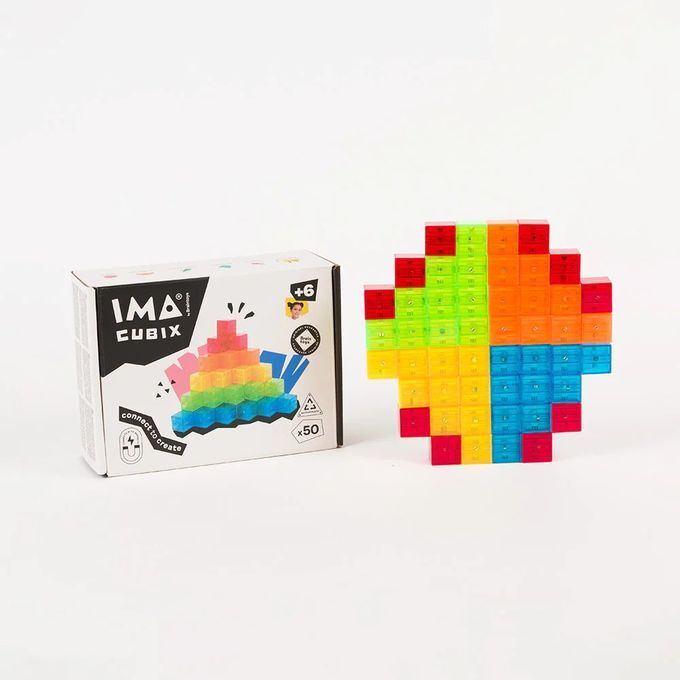 Imanix Cubix set de 50 piezas Braintoys