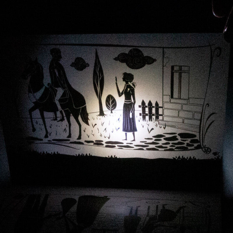 Cuentos en la Oscuridad: La Bella y la Bestia - Teatrillo de sombras - Ludattica