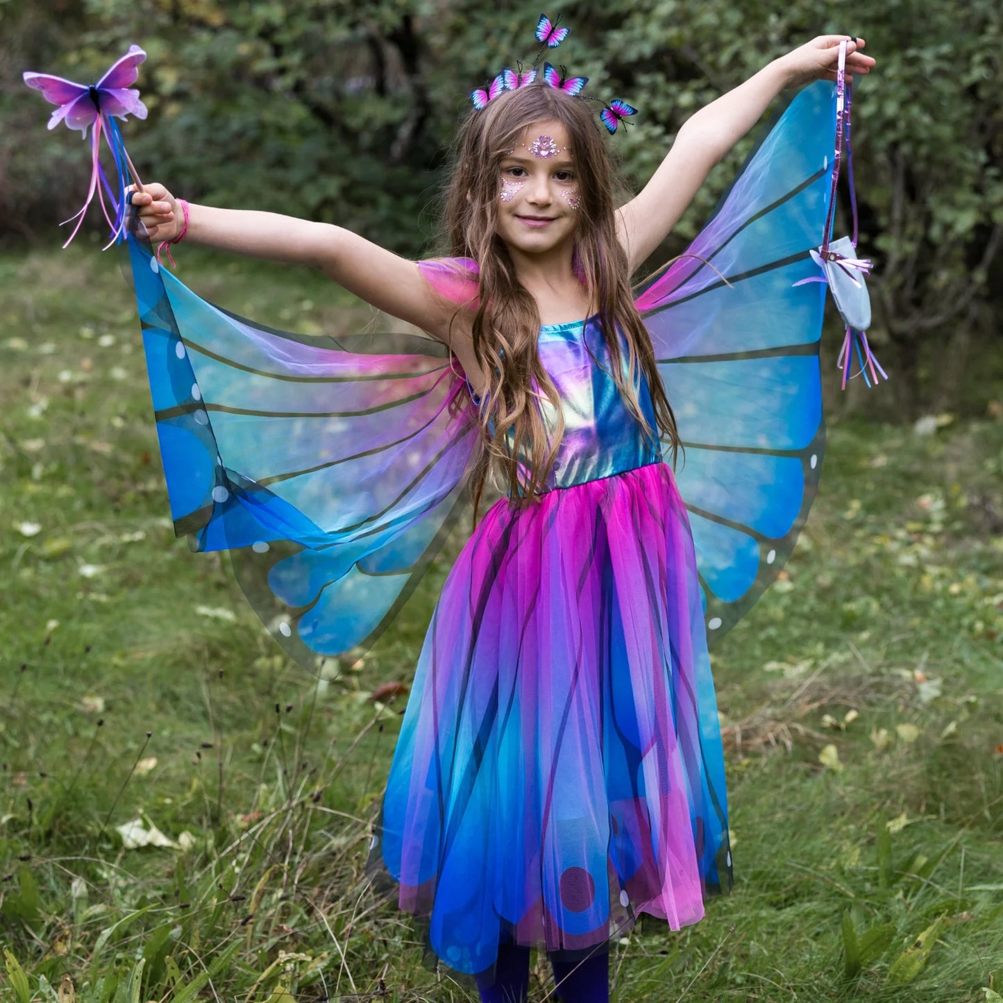 Disfraz mariposa con alas y diadema - Great Pretenders