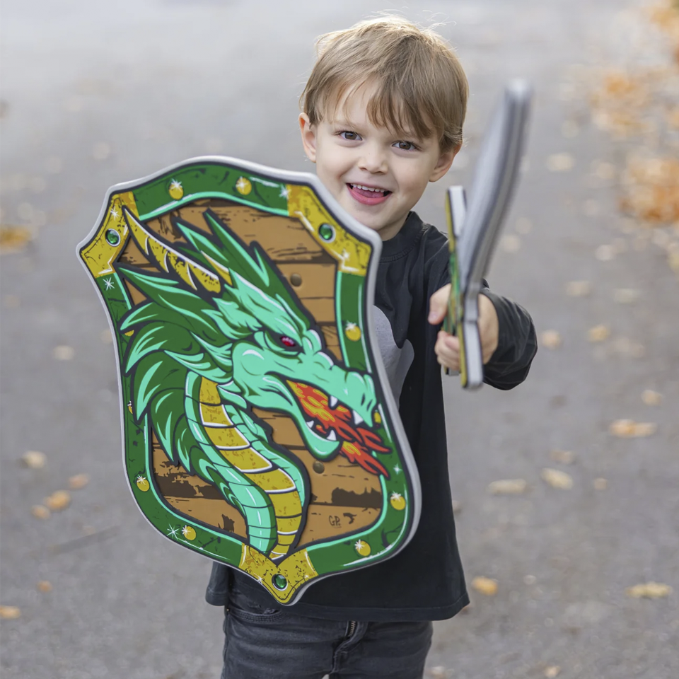 Escudo Dragón Verde - Great Pretenders