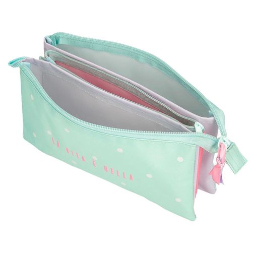 Estuche con 3 compartimentos Joumma Bags - La vita e Bella