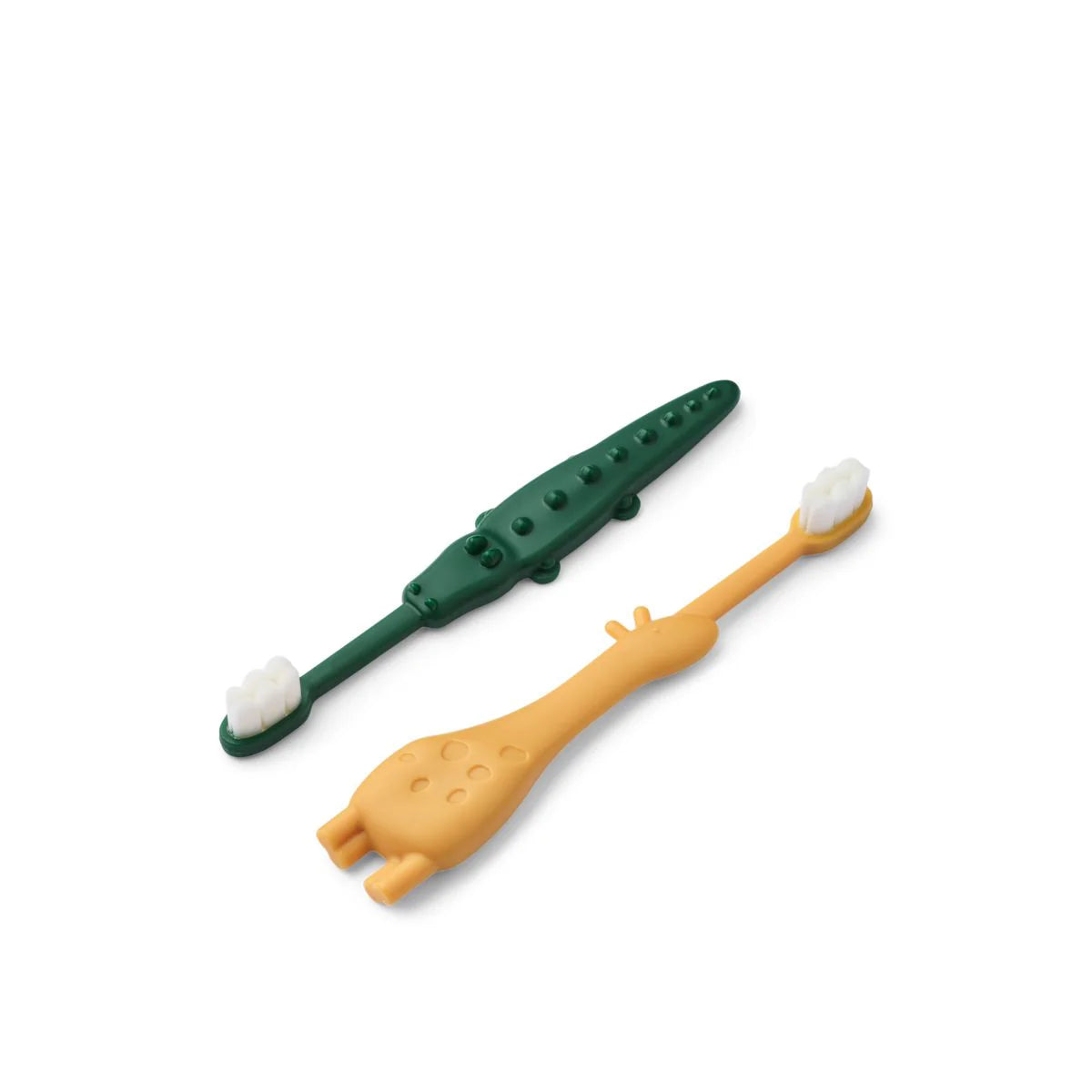Pack 2 cepillos dientes Fabio Liewood - Yellow mellow / Garden green
