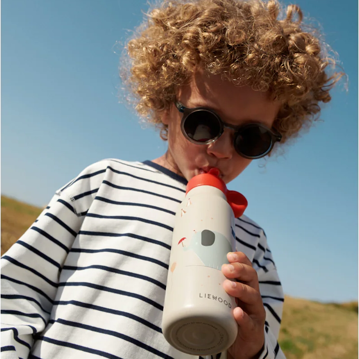 Botella acero inox 350ml Liewood Circus / Sandy