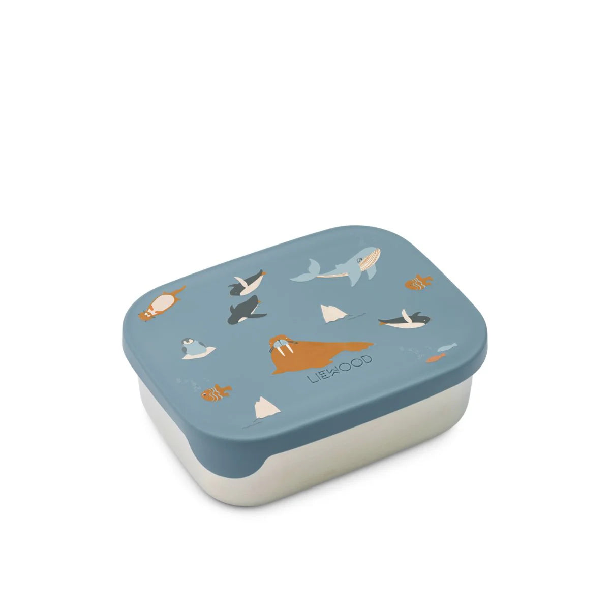 Fiambrera acero inox Liewood Arthur Arctic Sea / Ocean view