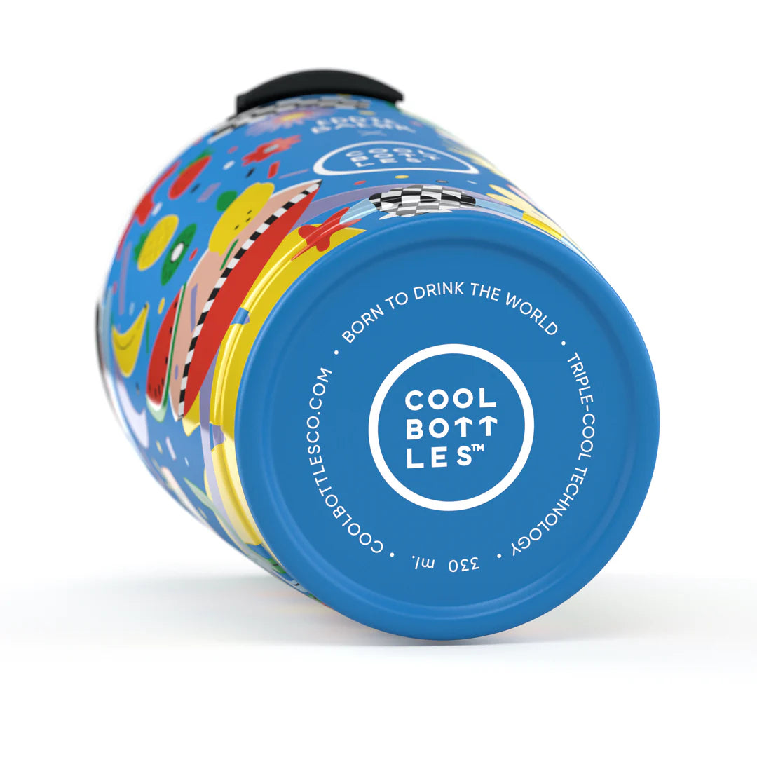 Vaso de Acero Inoxidable 330ml Cool Bottles XCLUSIVE - Eddie Baehr - Sunshine Fiesta