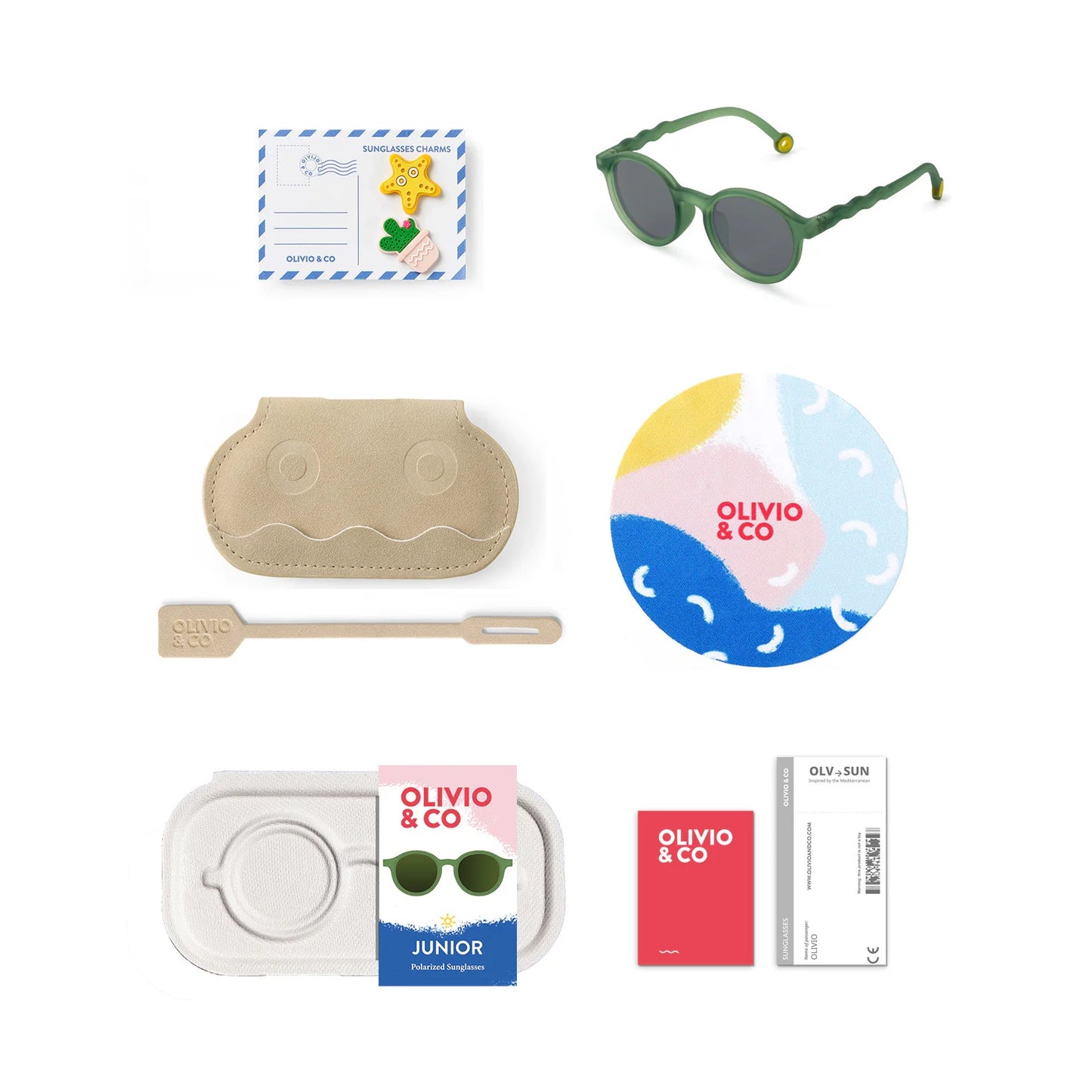 Gafas de Sol OLIVIO & CO - Oval Olive Green