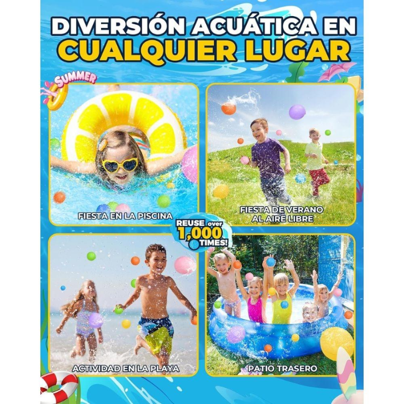 Globos de Agua Rainbow Sooppycid