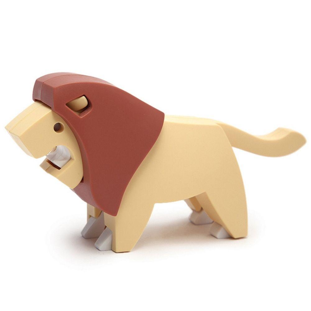 Puzzle 3D imantado Halftoys - Diorama Set Lion