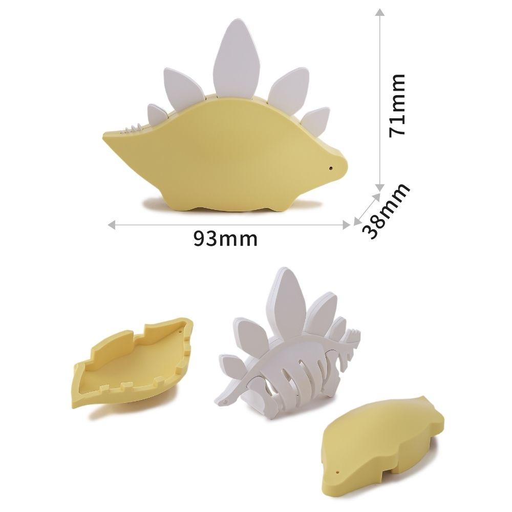 Puzzle 3D imantado Halftoys - Dino Stegosaurus