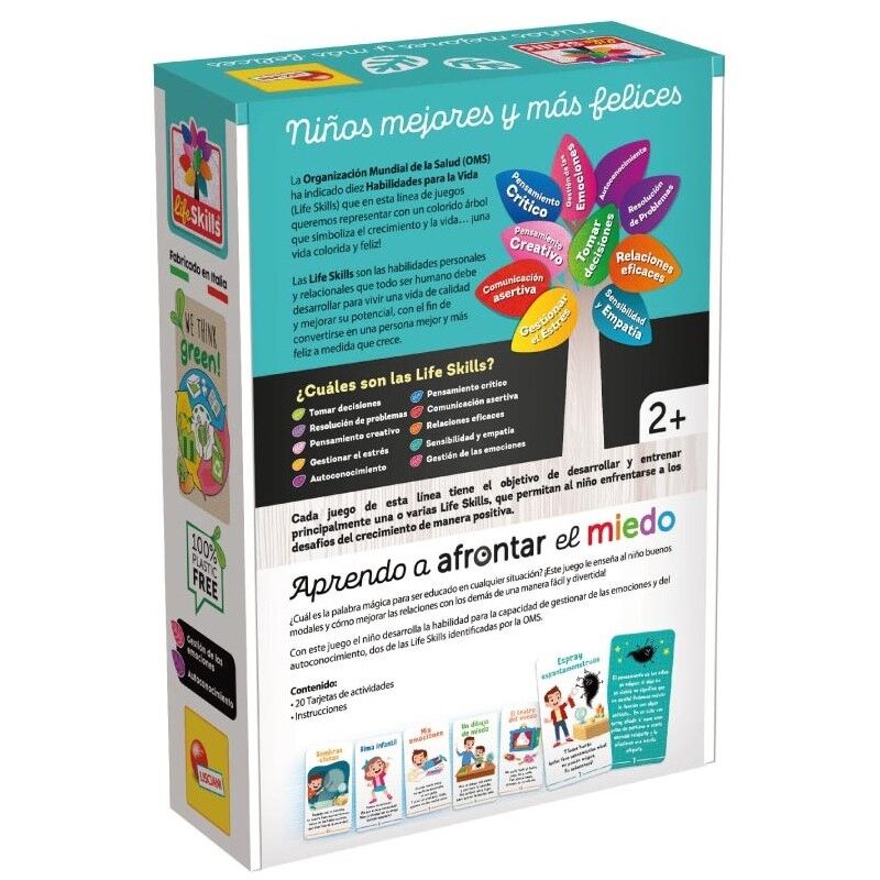 Juego educativo Aprendo a afrontar el miedo - Life Skills