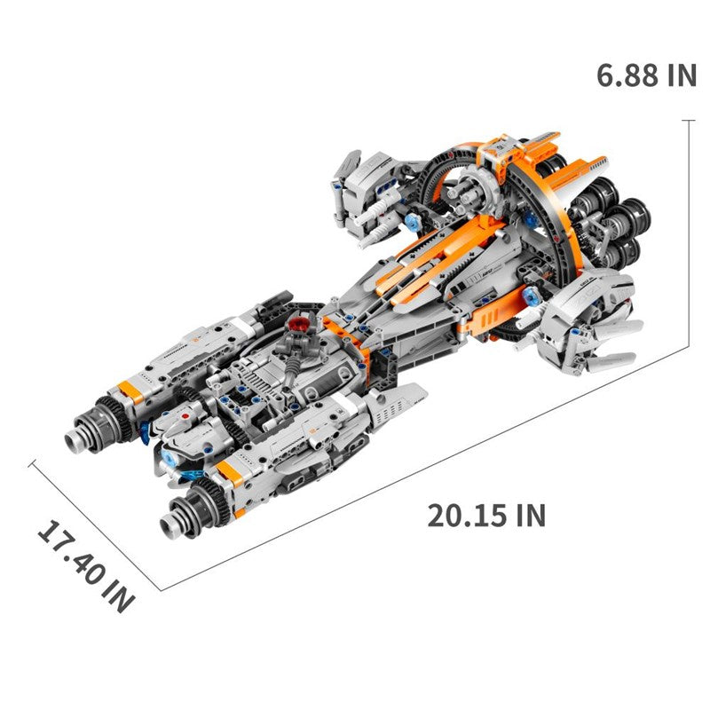 Set de construcción Aeronave estelar - 955 piezas iMMaster