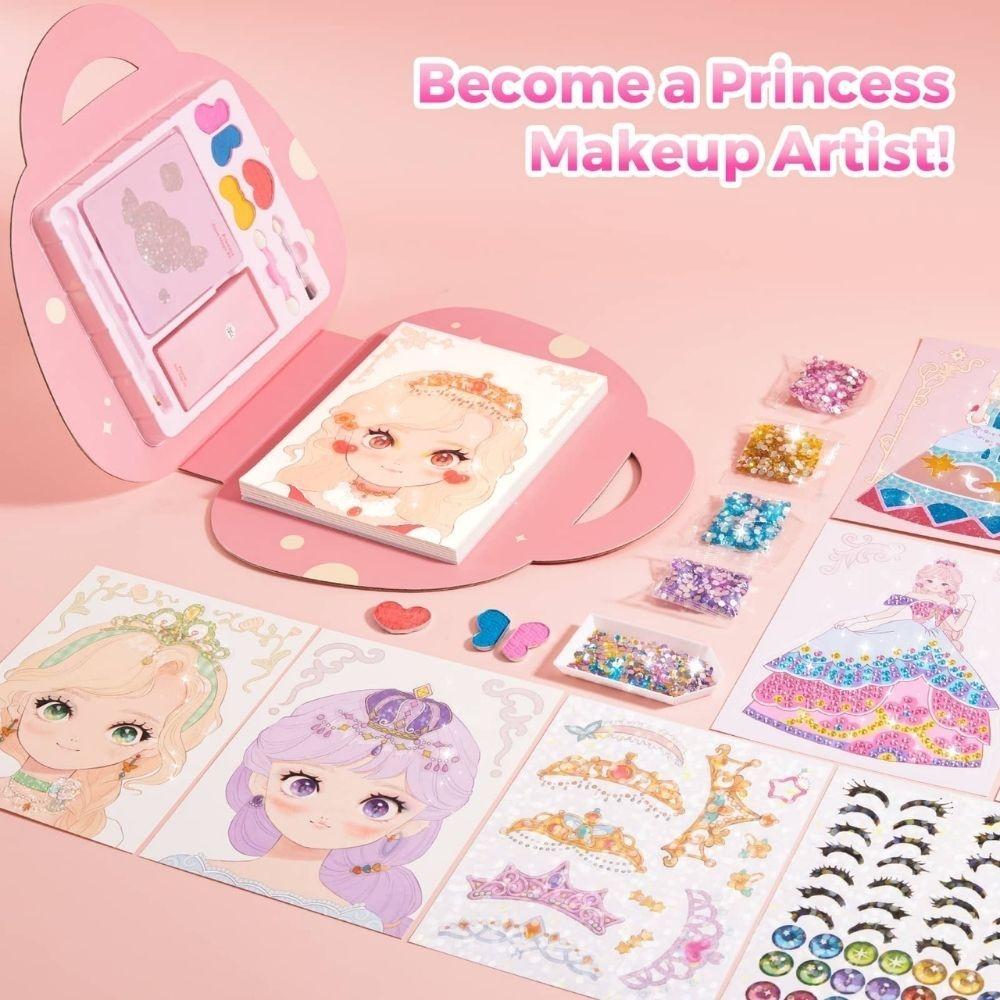 Kit creativo 4 en1 maquillaje y manualidades Jar Meló - PRINCESS GLAM