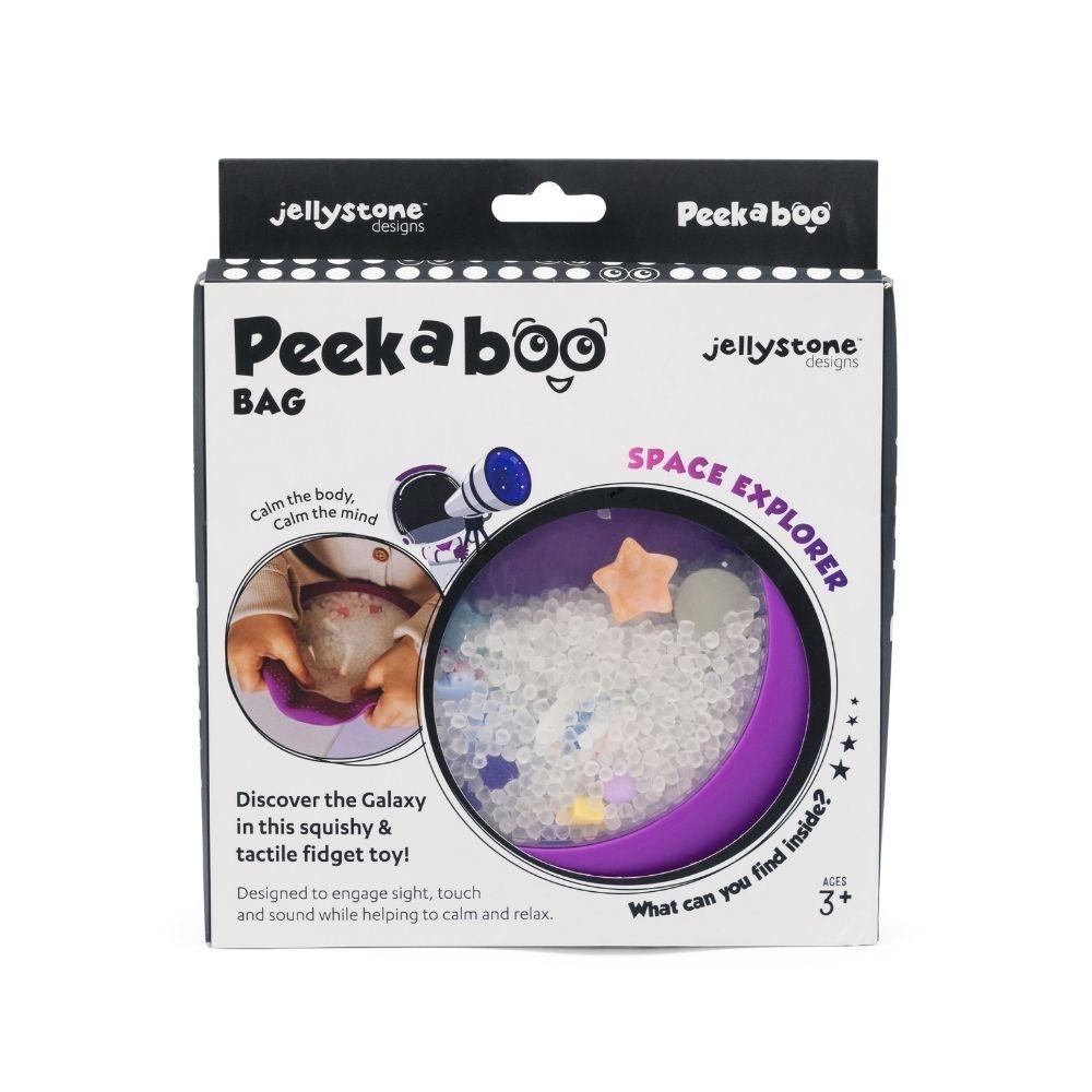 Bolsa sensorial Peekaboo Jellystone Galaxy