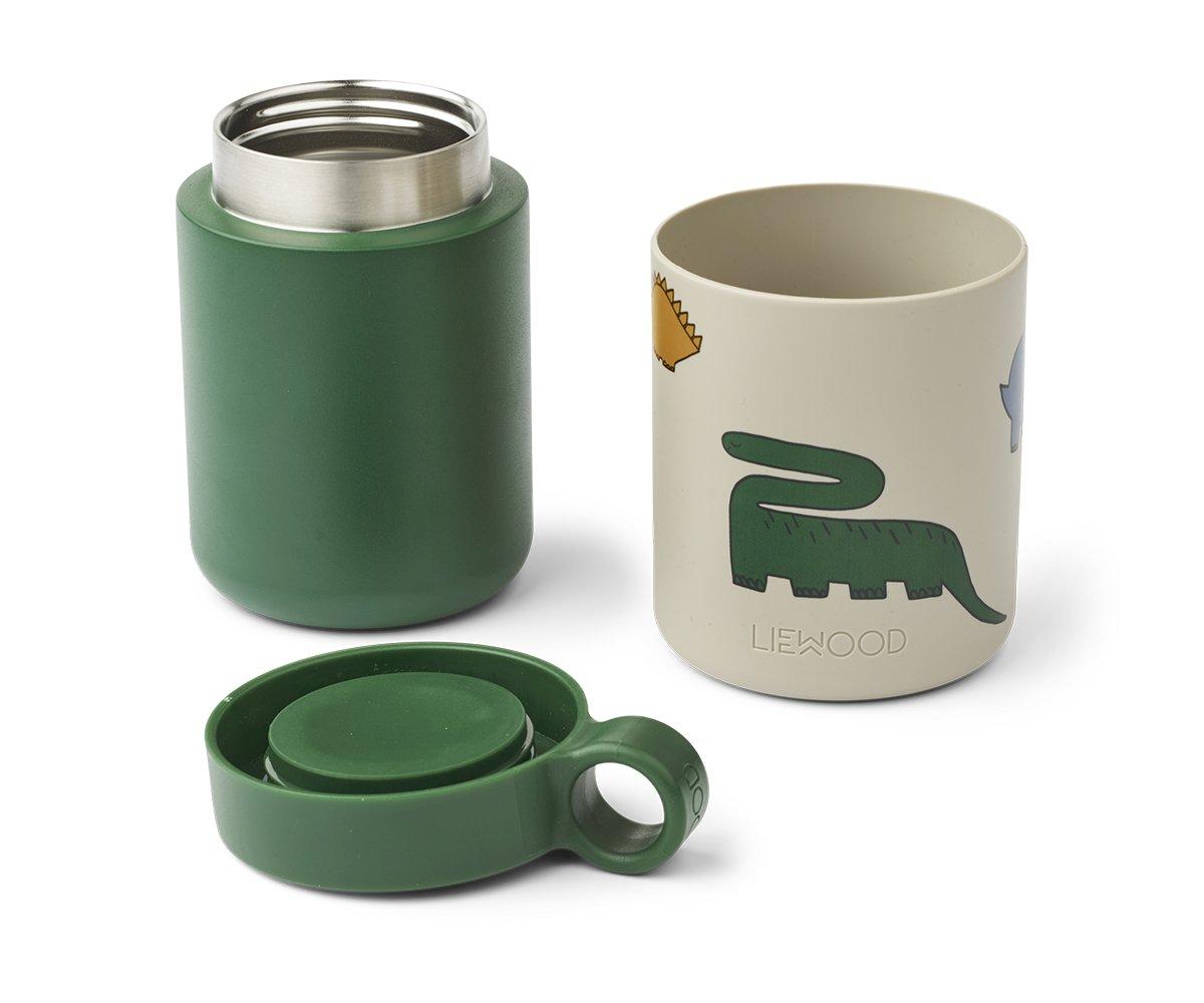 Termo sólidos 350ml Kiani Liewood - Dinosaurs