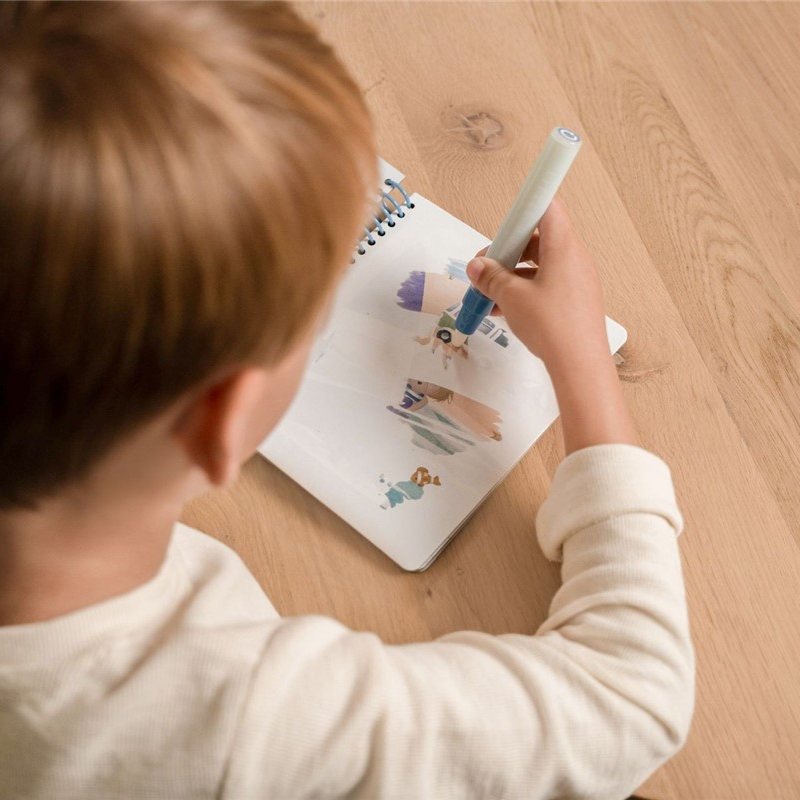 Libro Mágico de colorear Jim & Friends Little Dutch