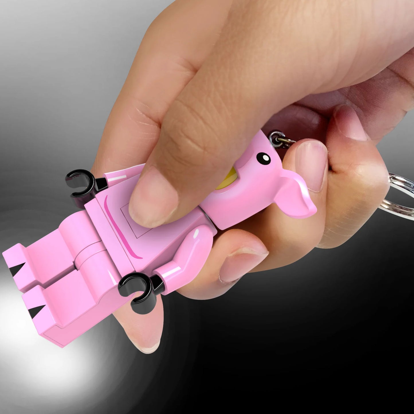 Llavero con linterna LEGO® – Cerdo.
