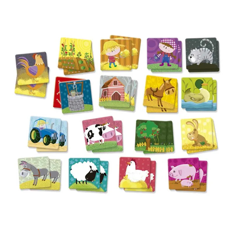 Juego memo Granja - Goula