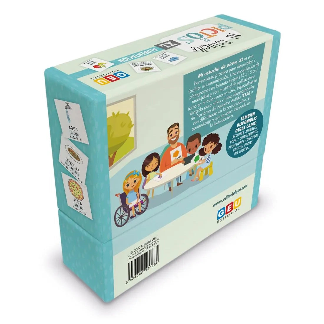 Mi estuche de pictos XL. Alimentación