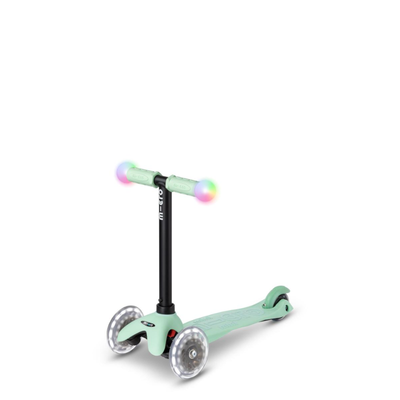 Patinete Micro mini2 3en1 Deluxe Magic Led Menta