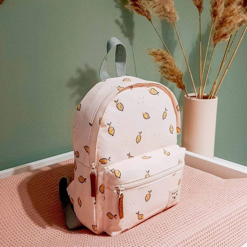 Mochila infantil Limones Amarilla Kidzroom